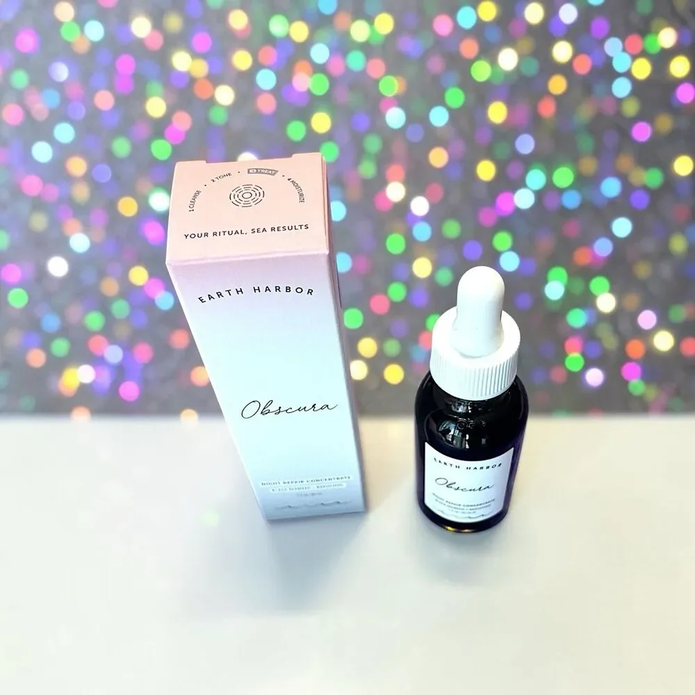 Earth Harbor Obscura Night Repair Concentrate Black Seaweed + Bakuchiol 1 fl oz